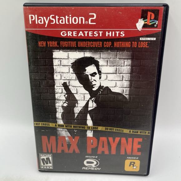 Max Payne Greatest Hits Sony PlayStation2 PS2 2001 Complete With Manual - Picture 1 of 7